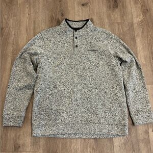 Eddie Bauer Radiator Fleece Snap Mock Pullover
